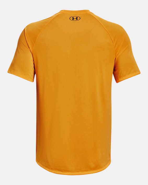 Men's UA Tech™ 2.0 Textured Short Sleeve T-Shirt, Yellow, pdpMainDesktop image number 5